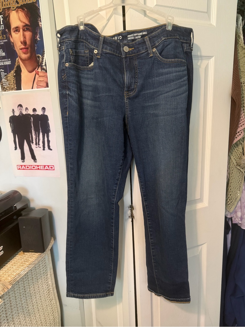 torrid Dark Blue Straight-Leg Women's Jeans